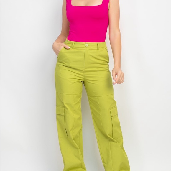 🆕Straight leg cargo pants with pockets - Picture 7 of 9